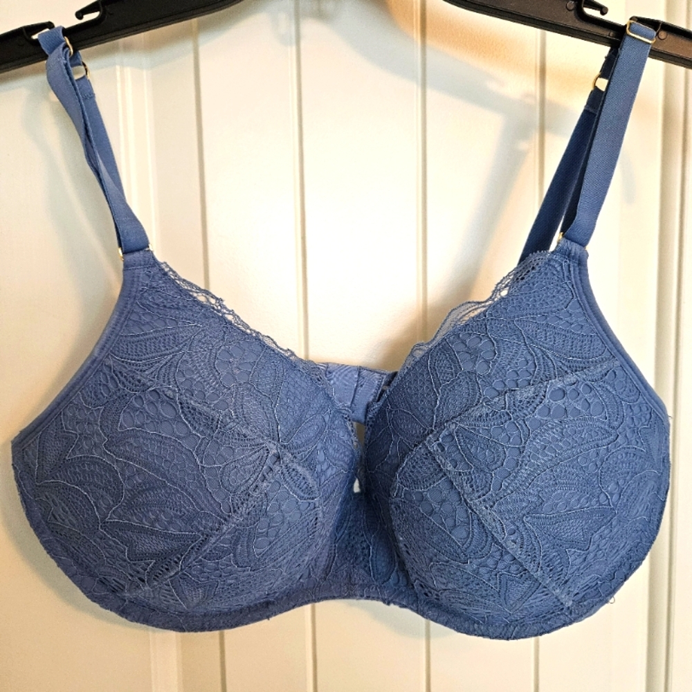 LIVELY indigo blue push-up bra (36DDD)